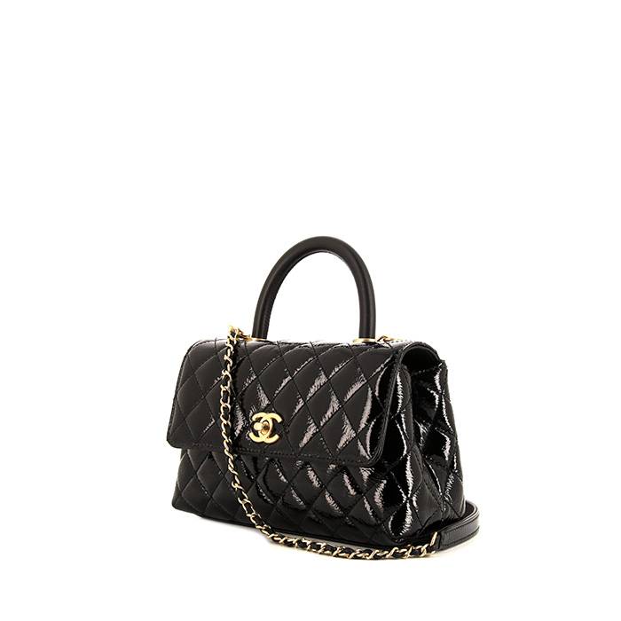 coco chanel clutch purse black