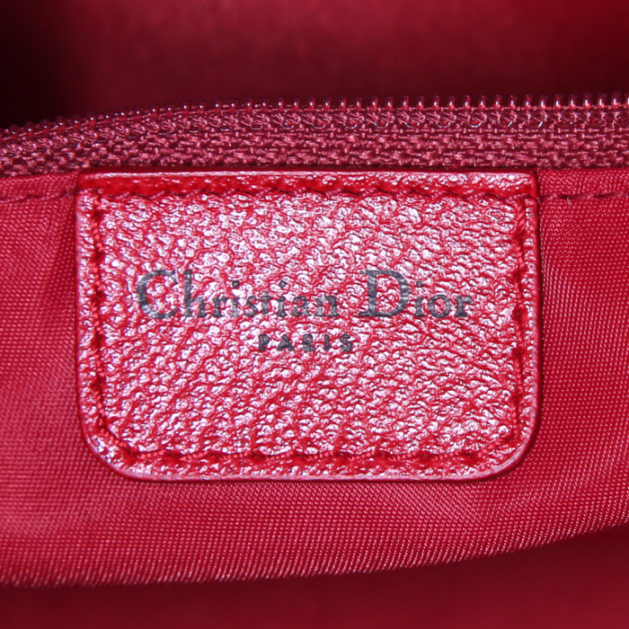 Dior Rasta handbag in brown monogram canvas and yellow leather - Detail D3