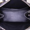 Salvatore Ferragamo Gancini Lock Tote handbag in black leather - Detail D3 thumbnail
