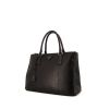 Prada Galleria handbag in black python - 00pp thumbnail