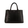Prada Galleria handbag in black python - 360 thumbnail