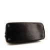 Bolso de mano Prada Galleria en piel de pitón negra - Detail D4 thumbnail