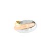 Cartier Trinity vintage medium model ring in 3 golds, size 54 - 00pp thumbnail