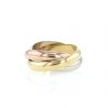 Cartier Trinity vintage medium model ring in 3 golds, size 54 - 360 thumbnail
