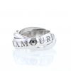Cartier Or, Amour et Trinity ring in white gold; size 54 - 360 thumbnail