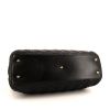 Sac cabas Dior Soft en cuir cannage noir - Detail D4 thumbnail