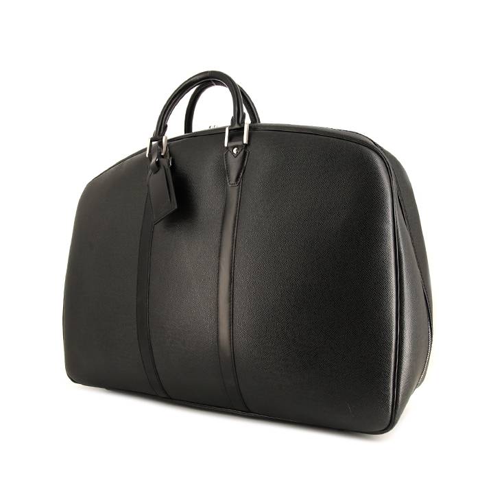 Louis Vuitton Porte-habits clothes-hangers in black taiga leather - 00pp