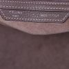 Borsa Celine Luggage mini in pelle martellata color talpa - Detail D3 thumbnail