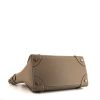 Celine Luggage mini handbag in taupe grained leather - Detail D4 thumbnail