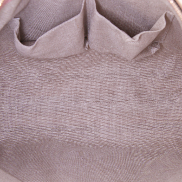 Bolso de mano Gucci Guccissima en cuero monogram huella rosa - Detail D3