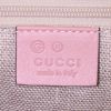 Gucci Guccissima handbag in pink empreinte monogram leather - Detail D4 thumbnail