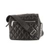Chanel Coco Cocoon shoulder bag in black quilted canvas - 360 thumbnail
