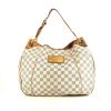 Sac à main Louis Vuitton  Galliera en toile damier azur et cuir naturel - 360 thumbnail