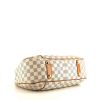Sac à main Louis Vuitton  Galliera en toile damier azur et cuir naturel - Detail D4 thumbnail