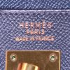 Bolso de mano Hermès  Kelly 35 cm en cuero epsom azul marino - Detail D4 thumbnail