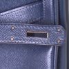 Hermès  Kelly 35 cm handbag  in navy blue epsom leather - Detail D5 thumbnail