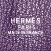 Bolso de mano Hermes Plume en cuero box violeta Raisin - Detail D3 thumbnail