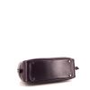 Hermes Plume handbag in purple Raisin box leather - Detail D4 thumbnail