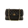 Bolso de mano Chanel Vintage en cuero acolchado negro - 360 thumbnail