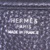 Borsa a tracolla Hermes Evelyne modello grande in pelle taurillon clemence nera - Detail D3 thumbnail