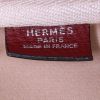 Bolsa de viaje Hermes Victoria en cuero taurillon clémence rojo H - Detail D3 thumbnail