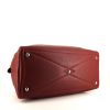 Hermes Victoria travel bag in red H leather taurillon clémence - Detail D4 thumbnail