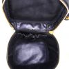 Chanel Vanity vanity case in black grained leather - Detail D2 thumbnail