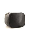 Chanel Vanity vanity case in black grained leather - Detail D4 thumbnail