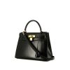 Hermès  Kelly 28 cm handbag  in black box leather - 00pp thumbnail