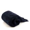 Shopping bag Chanel Pile Tote bag in tessuto di spugna blu marino - Detail D1 thumbnail
