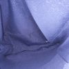 Shopping bag Chanel Pile Tote bag in tessuto di spugna blu marino - Detail D3 thumbnail