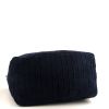 Shopping bag Chanel Pile Tote bag in tessuto di spugna blu marino - Detail D5 thumbnail