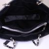 Chanel Shopping GST shopping bag in black leather - Detail D2 thumbnail