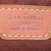Mochila Louis Vuitton Montsouris modelo grande en lona Monogram marrón y cuero natural - Detail D3 thumbnail