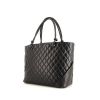 Bolso Cabás Chanel Cambon en cuero acolchado negro - 00pp thumbnail