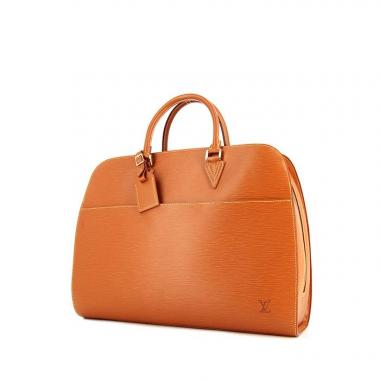 Louis Vuitton Sorbonne handbag in gold epi leather