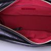 Chanel Gabrielle  medium model shoulder bag in black quilted leather - Detail D3 thumbnail