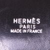 Borsa Hermès Bolide 35 cm in pelle Fjord nera - Detail D4 thumbnail