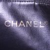 Chanel Triple Coco shopping bag in black leather - Detail D4 thumbnail