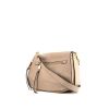 Borsa a tracolla Marc Jacobs Recruit Nomad in pelle color talpa - 00pp thumbnail