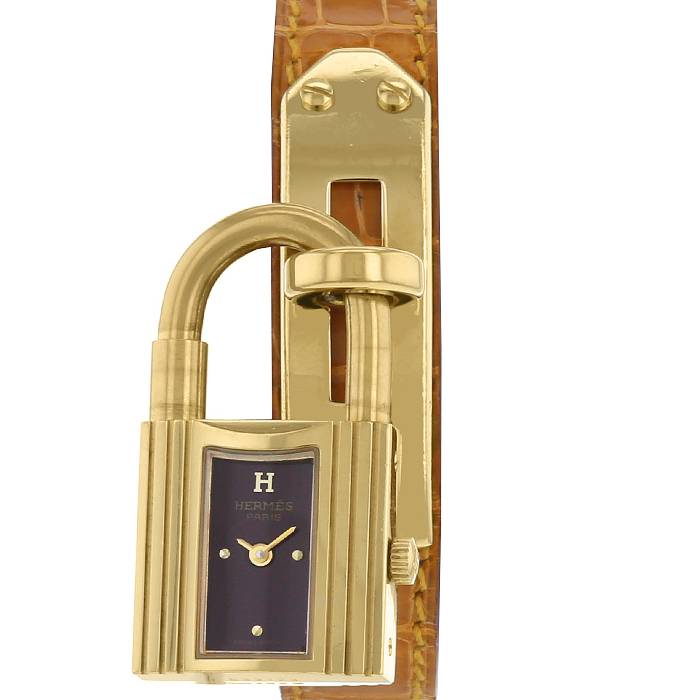Hermes Kelly-Cadenas watch in gold plated Circa  2006 - 00pp