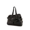 Jerome Dreyfuss Billy M bag worn on the shoulder or carried in the hand in black leather - 00pp thumbnail