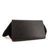Celine Trapeze handbag in black leather and black suede - Detail D5 thumbnail