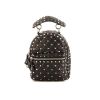 Valentino Rockstud backpack in black quilted leather - 360 thumbnail