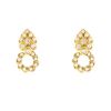 Van Cleef & Arpels 1970's pendants earrings in yellow gold and diamonds - 00pp thumbnail