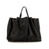Valentino Garavani Bloomy Tote handbag in black leather - 360 thumbnail