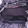 Valentino Garavani Bloomy Tote handbag in black leather - Detail D3 thumbnail