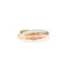Bague Cartier Trinity taille XS en 3 ors, taille 51 - 00pp thumbnail