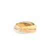 Cartier Trinity medium model ring in 3 golds, size 51 - 00pp thumbnail