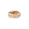 Bague Cartier Trinity "les Must de Cartier" moyen modèle en 3 ors, taille 51 - 00pp thumbnail